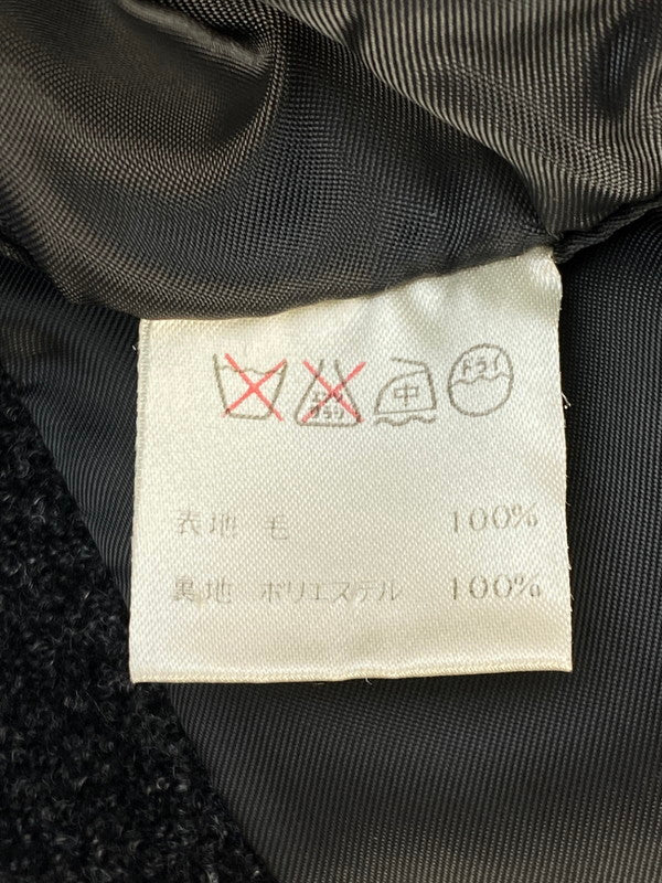 【中古品】【メンズ】 OLD JUN MEN オールドジュンメン HI NECK COAT ハイネックコート ウール アウター 146-260120-AS-29-min サイズ：F2 カラー：ブラック 万代Net店