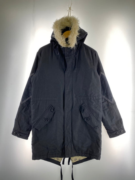 【中古品】【メンズ】 BLUES DRESS ブルードレス HOODED JACKET フーデットジャケット アウター 146-260120-AS-28-min サイズ：S カラー：ブラック 万代Net店