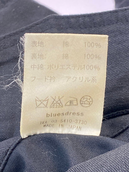 【中古品】【メンズ】 BLUES DRESS ブルードレス HOODED JACKET フーデットジャケット アウター 146-260120-AS-28-min サイズ：S カラー：ブラック 万代Net店