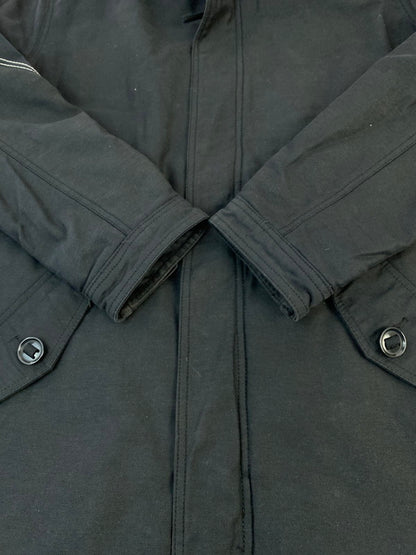 【中古品】【メンズ】 BLUES DRESS ブルードレス HOODED JACKET フーデットジャケット アウター 146-260120-AS-28-min サイズ：S カラー：ブラック 万代Net店