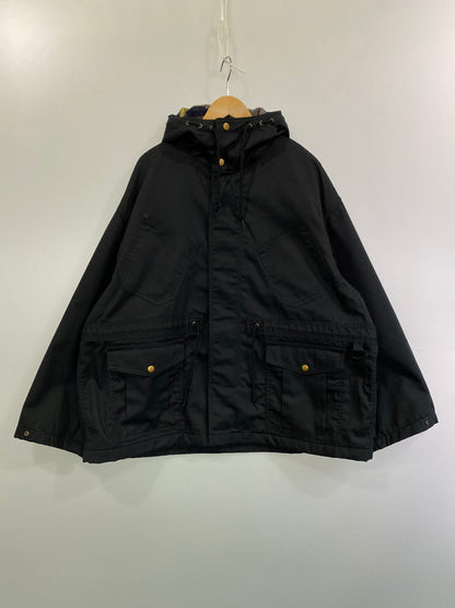 【中古品】【メンズ】 LEE リー MOUNTAIN JACKET LS1377 マウンテン ジャケット メンズ アウター フーディ フルジップ 147-260116-em-13-min サイズ：M カラー：ブラック 万代Net店