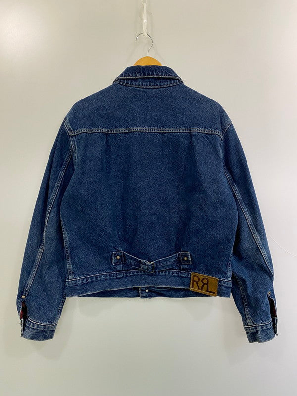 【中古品】【メンズ】 RALPH LAUREN ラルフローレン TYPE 2ND DENIM JACKET 90'S タイプ セカンド デニム ジャケット メンズ アウター Gジャン 90年代 ヴィンテージ 145-260116-em-07-min サイズ：M カラー：インディゴ 万代Net店