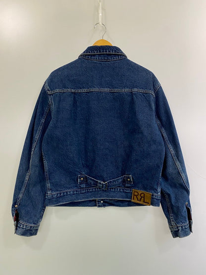 【中古品】【メンズ】 RALPH LAUREN ラルフローレン TYPE 2ND DENIM JACKET 90'S タイプ セカンド デニム ジャケット メンズ アウター Gジャン 90年代 ヴィンテージ 145-260116-em-07-min サイズ：M カラー：インディゴ 万代Net店