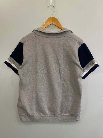 【中古品】【メンズ】 CHAMPION チャンピオン 70'S S S SWEATSHIRT 70年代 ショートスリーブ スウェット シャツ ヴィンテージ 半袖 トレーナー 146-260724-hu-10-min サイズ：L カラー：グレー/ネイビー 万代Net店