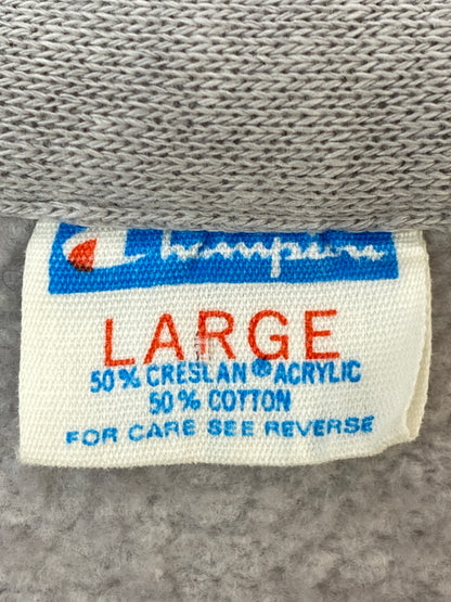 【中古品】【メンズ】 CHAMPION チャンピオン 70'S S S SWEATSHIRT 70年代 ショートスリーブ スウェット シャツ ヴィンテージ 半袖 トレーナー 146-260724-hu-10-min サイズ：L カラー：グレー/ネイビー 万代Net店