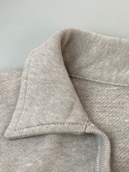 【中古品】【メンズ】 CHAMPION チャンピオン 70'S S S SWEATSHIRT 70年代 ショートスリーブ スウェット シャツ ヴィンテージ 半袖 トレーナー 146-260724-hu-10-min サイズ：L カラー：グレー/ネイビー 万代Net店