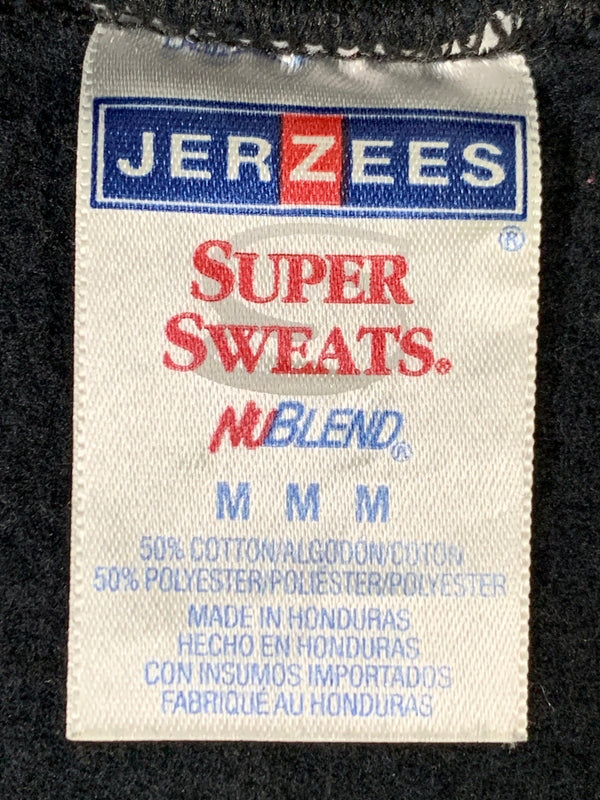 【中古品】【メンズ】 JERZEES ジャージーズ SKY HIGH VOLLEYBALL HALF ZIP SWEATSHIRT ハーフジップ スウェットシャツ 146-260718-AS-8-min サイズ：M カラー：ブラック 万代Net店