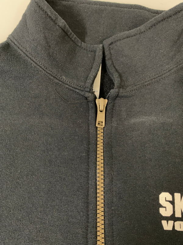 【中古品】【メンズ】 JERZEES ジャージーズ SKY HIGH VOLLEYBALL HALF ZIP SWEATSHIRT ハーフジップ スウェットシャツ 146-260718-AS-8-min サイズ：M カラー：ブラック 万代Net店