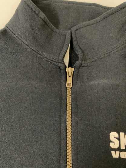 【中古品】【メンズ】 JERZEES ジャージーズ SKY HIGH VOLLEYBALL HALF ZIP SWEATSHIRT ハーフジップ スウェットシャツ 146-260718-AS-8-min サイズ：M カラー：ブラック 万代Net店