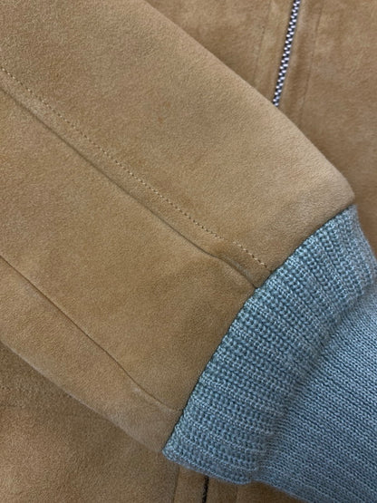 【中古品】【メンズ】 MIGHTY-MAC マイティーマック SUEDE JACKET 550-452-16 スウェード ジャケット メンズ アウター フルジップ 146-260116-em-11-min カラー：ベージュ 万代Net店