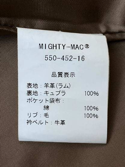 【中古品】【メンズ】 MIGHTY-MAC マイティーマック SUEDE JACKET 550-452-16 スウェード ジャケット メンズ アウター フルジップ 146-260116-em-11-min カラー：ベージュ 万代Net店