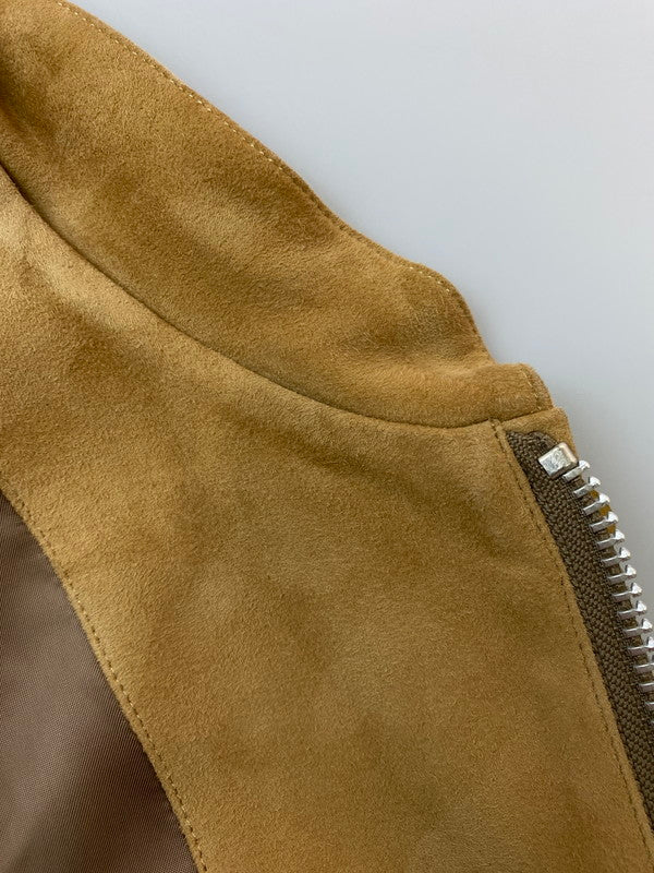 【中古品】【メンズ】 MIGHTY-MAC マイティーマック SUEDE JACKET 550-452-16 スウェード ジャケット メンズ アウター フルジップ 146-260116-em-11-min カラー：ベージュ 万代Net店
