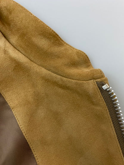 【中古品】【メンズ】 MIGHTY-MAC マイティーマック SUEDE JACKET 550-452-16 スウェード ジャケット メンズ アウター フルジップ 146-260116-em-11-min カラー：ベージュ 万代Net店