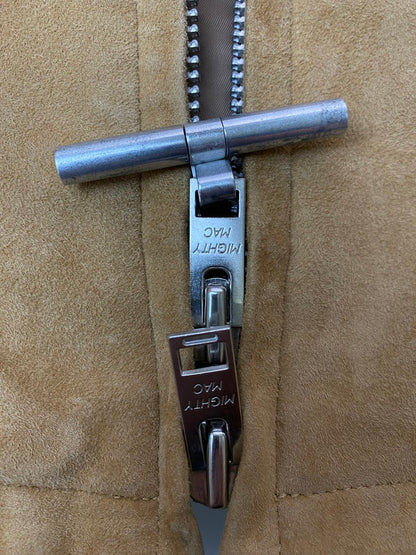 【中古品】【メンズ】 MIGHTY-MAC マイティーマック SUEDE JACKET 550-452-16 スウェード ジャケット メンズ アウター フルジップ 146-260116-em-11-min カラー：ベージュ 万代Net店