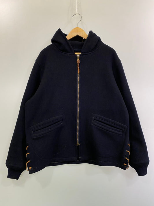 【中古品】【メンズ】 THE MIDSHIPMEN'S EXCHANGE ザ ミッドシップメンズ エクスチェンジ 60-70S CADET COAT カデットコート 60年代 70年代 ヴィンテージ フーディ メンズ アウター 146-260116-em-12-min サイズ：XL カラー：ネイビー 万代Net店