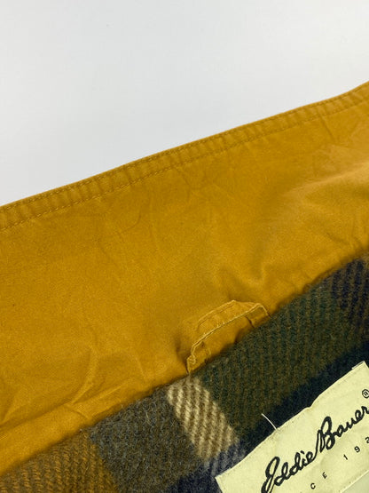 【中古品】【メンズ】 Eddie Bauer エディー・バウアー 90S MOUNTAIN JACKET MUSTARD マウンテンジャケット アウター 146-260117-AS-20-min サイズ：L カラー：マスター 万代Net店