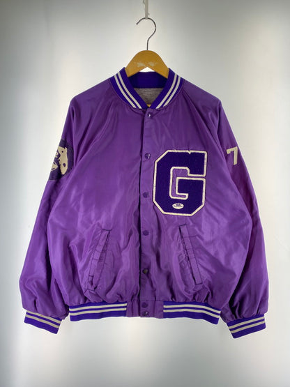【中古品】【メンズ】 USED 80S NYLON STADIUM JAKETT PURPLE ナイロンスタジアムジャケット アウター 146-260117-AS-18-min サイズ：下記参照 カラー：パープル 万代Net店