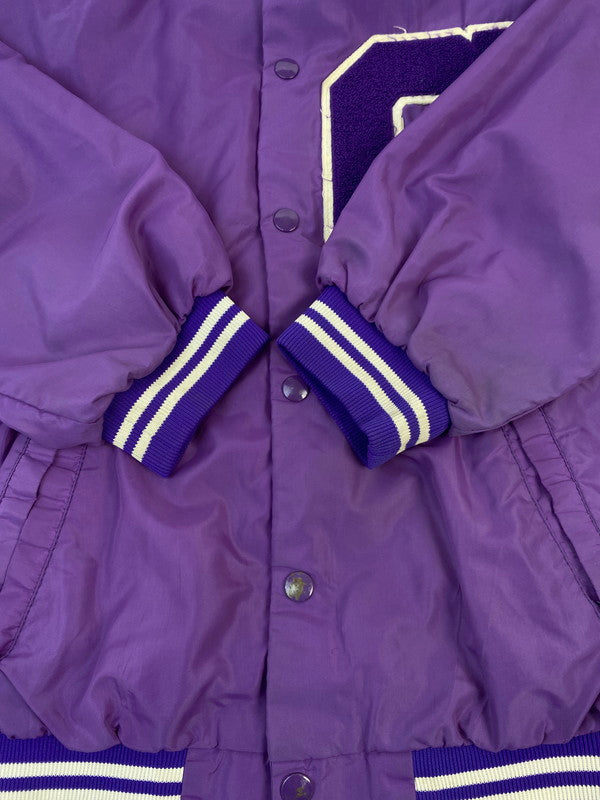 【中古品】【メンズ】 USED 80S NYLON STADIUM JAKETT PURPLE ナイロンスタジアムジャケット アウター 146-260117-AS-18-min サイズ：下記参照 カラー：パープル 万代Net店