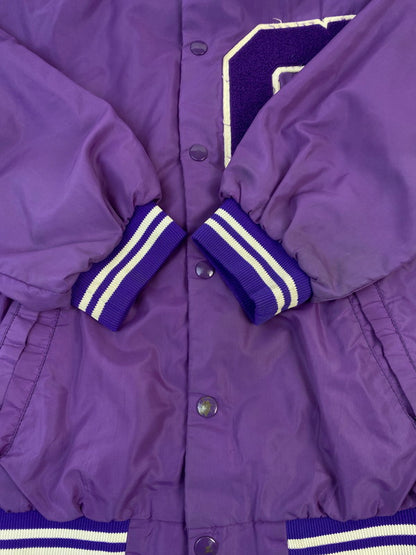 【中古品】【メンズ】 USED 80S NYLON STADIUM JAKETT PURPLE ナイロンスタジアムジャケット アウター 146-260117-AS-18-min サイズ：下記参照 カラー：パープル 万代Net店