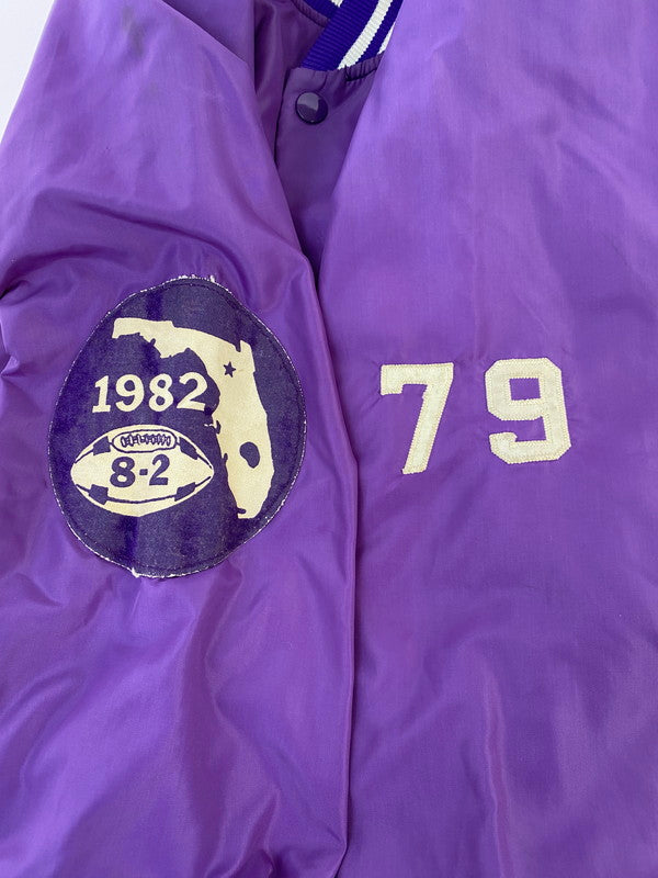 【中古品】【メンズ】 USED 80S NYLON STADIUM JAKETT PURPLE ナイロンスタジアムジャケット アウター 146-260117-AS-18-min サイズ：下記参照 カラー：パープル 万代Net店