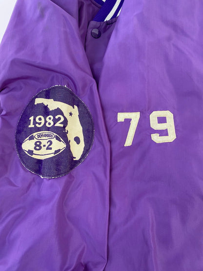 【中古品】【メンズ】 USED 80S NYLON STADIUM JAKETT PURPLE ナイロンスタジアムジャケット アウター 146-260117-AS-18-min サイズ：下記参照 カラー：パープル 万代Net店