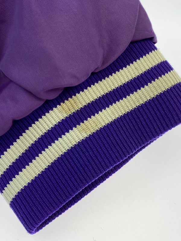 【中古品】【メンズ】 USED 80S NYLON STADIUM JAKETT PURPLE ナイロンスタジアムジャケット アウター 146-260117-AS-18-min サイズ：下記参照 カラー：パープル 万代Net店