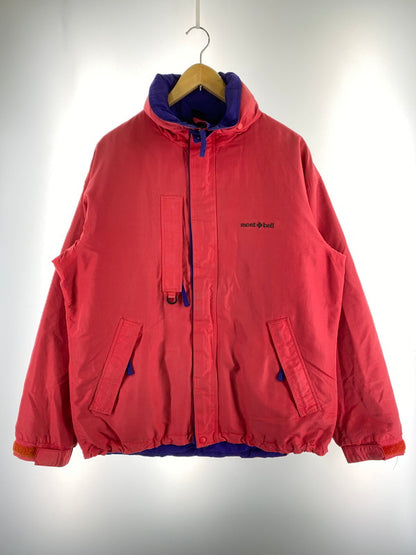 【中古品】【メンズ】 mont-bell モンベル 90S NYLON JACKET RED ナイロンジャケット アウター 146-260120-AS-27-min サイズ：M カラー：レッド 万代Net店