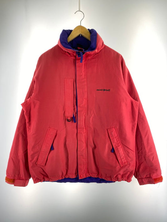 【中古品】【メンズ】 mont-bell モンベル 90S NYLON JACKET RED ナイロンジャケット アウター 146-260120-AS-27-min サイズ：M カラー：レッド 万代Net店
