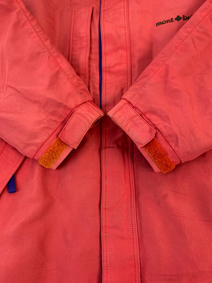 【中古品】【メンズ】 mont-bell モンベル 90S NYLON JACKET RED ナイロンジャケット アウター 146-260120-AS-27-min サイズ：M カラー：レッド 万代Net店