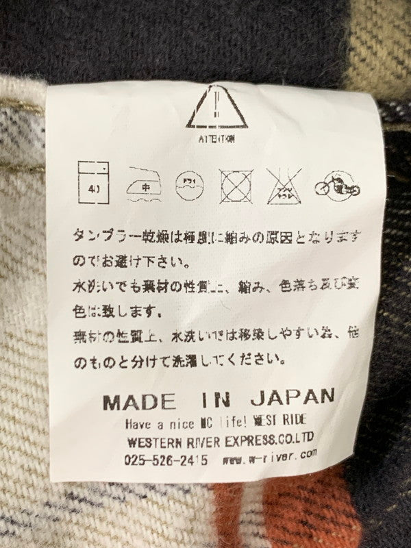 【中古品】【メンズ】 WEST RIDE ウエストライド LS CHECK FLANNEL SHIRT ロングスリーブ チェックフランネルシャツ トップス 145-260409-SH-17-min サイズ：M カラー：マルチカラー 万代Net店