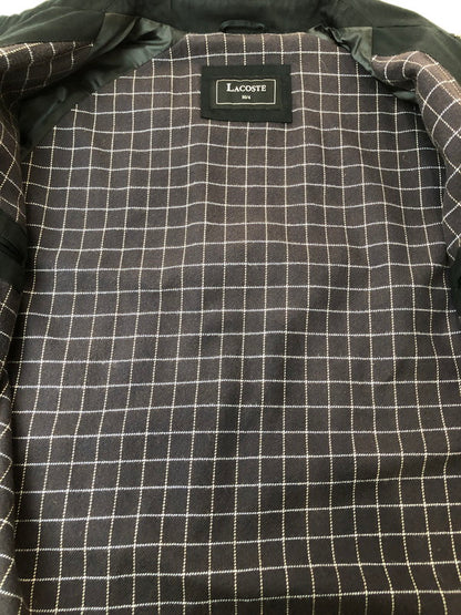 【中古品】【メンズ】 LACOSTE ラコステ BH514C ジップアップブルゾンジャケット 147-260426-zi-14-min サイズ：50/4 カラー：ブラック 万代Net店