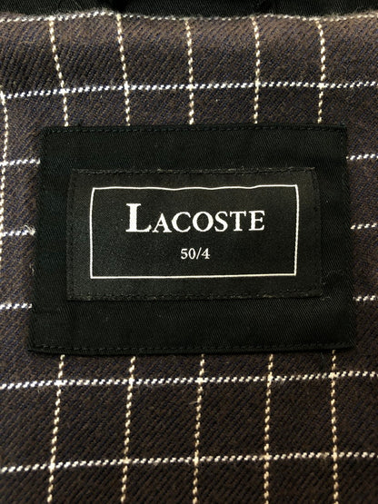 【中古品】【メンズ】 LACOSTE ラコステ BH514C ジップアップブルゾンジャケット 147-260426-zi-14-min サイズ：50/4 カラー：ブラック 万代Net店