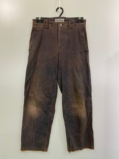 【現状渡し品】【メンズ】 ISSEY MIYAKE イッセイミヤケ IM23-FF025 90S COTTON PANTS コットンパンツ ボトムス 151-260125-zi-23-min サイズ：L 万代Net店