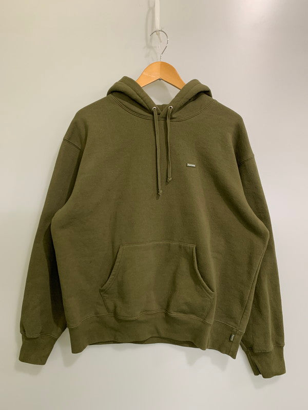 【中古品】【メンズ】 Supreme シュプリーム SMALL BOX HOODIE OLIVE プルオーバーパーカー 149-260117-AS-22-min サイズ：M カラー：オリーブ 万代Net店