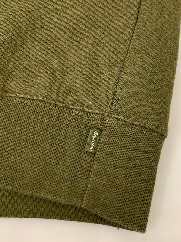 【中古品】【メンズ】 Supreme シュプリーム SMALL BOX HOODIE OLIVE プルオーバーパーカー 149-260117-AS-22-min サイズ：M カラー：オリーブ 万代Net店