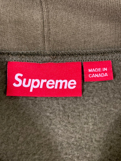 【中古品】【メンズ】 Supreme シュプリーム SMALL BOX HOODIE OLIVE プルオーバーパーカー 149-260117-AS-22-min サイズ：M カラー：オリーブ 万代Net店