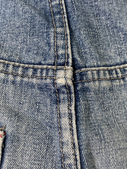 【中古品】【メンズ】 HERE&THERE ヒアアンドゼア PAINTER DENIM PANTS ペインターデニムパンツ ボトムス ジーンズ 157-260404-kk-21-min サイズ：表記なし 下記参照 カラー：ライトインディゴ 万代Net店