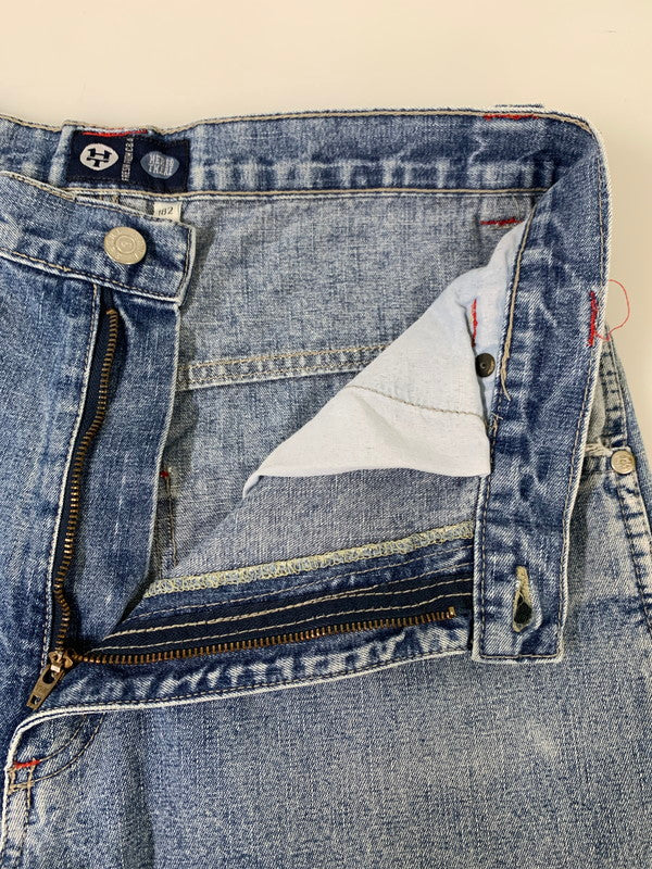 【中古品】【メンズ】 HERE&THERE ヒアアンドゼア PAINTER DENIM PANTS ペインターデニムパンツ ボトムス ジーンズ 157-260404-kk-21-min サイズ：表記なし 下記参照 カラー：ライトインディゴ 万代Net店