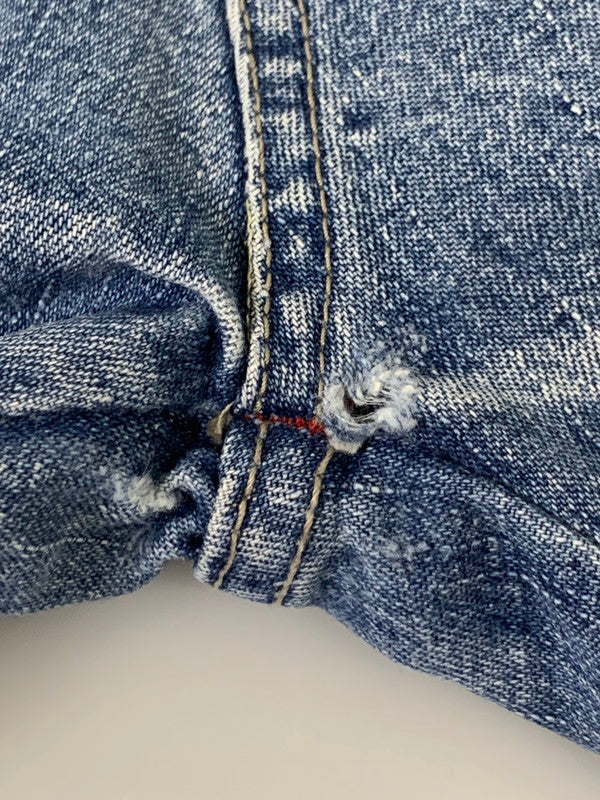 【中古品】【メンズ】 HERE&THERE ヒアアンドゼア PAINTER DENIM PANTS ペインターデニムパンツ ボトムス ジーンズ 157-260404-kk-21-min サイズ：表記なし 下記参照 カラー：ライトインディゴ 万代Net店