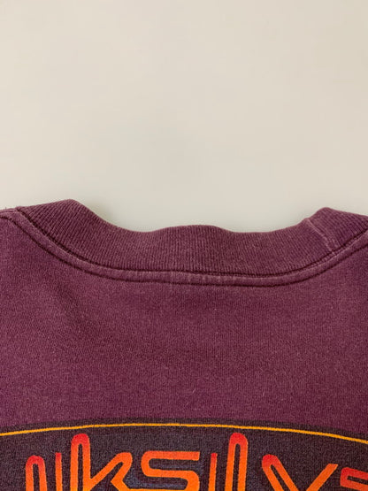 【中古品】【メンズ】 QUICK SILVER クイックシルバー LS CIRCLE LOGO TEE ロングスリーブ サークルロゴティー シャツ トップス 146-260409-SH-40-min サイズ：L カラー：ボルドー 万代Net店