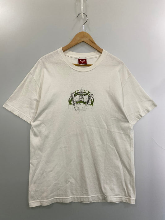 【中古品】【メンズ】 OAKLEY オークリー OAKLEY オークリー 90S ART TEE アートTシャツ 半袖 146-260125-zi-14-min サイズ：L カラー：ホワイト 万代Net店