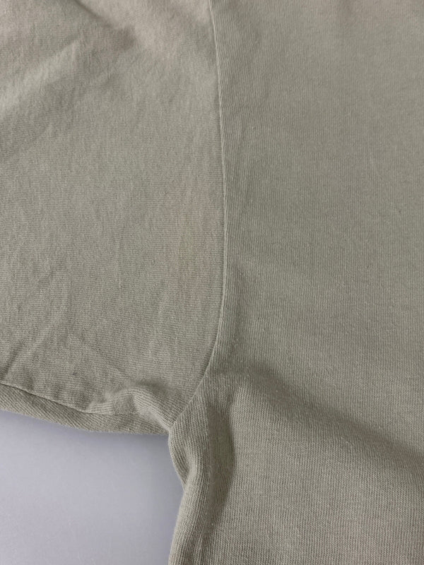 【中古品】【メンズ】 QUICK SILVER クイックシルバー S/S LOGO TEE ショートスリーブ ロゴTシャツ 半袖Tシャツ メンズ トップス 146-260720-em-30-min サイズ：Ｌ カラー：ライトグリーンベージュ 万代Net店