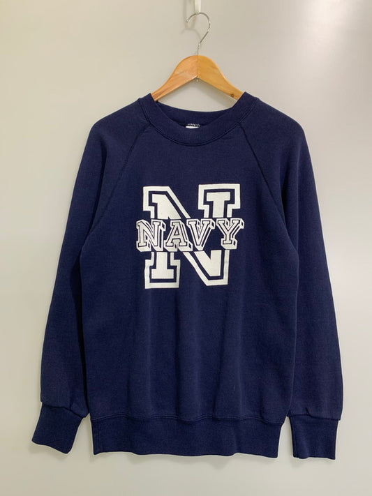 【中古品】【メンズ】 SOFFE ソフィー SWEATSHIRT スウェットシャツ トップス 146-260409-SH-43-min サイズ：M カラー：ネイビー 万代Net店