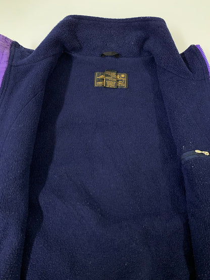 【中古品】【メンズ】 Eddie Bauer エディー・バウアー 80's WARM-UP JACKET VINTAGE 80年代 ウォームアップジャケット アウター ヴィンテージ 146-260121-kk-45-min サイズ：M カラー：パープル 万代Net店