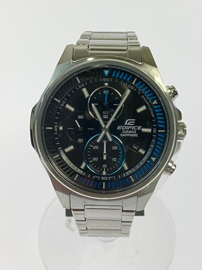 【中古美品】【メンズ】 CASIO カシオ EDIFICE エディフィス アナログ 腕時計 EFR-S572 時計 197-260130-jt-20-min カラー：シルバー 万代Net店