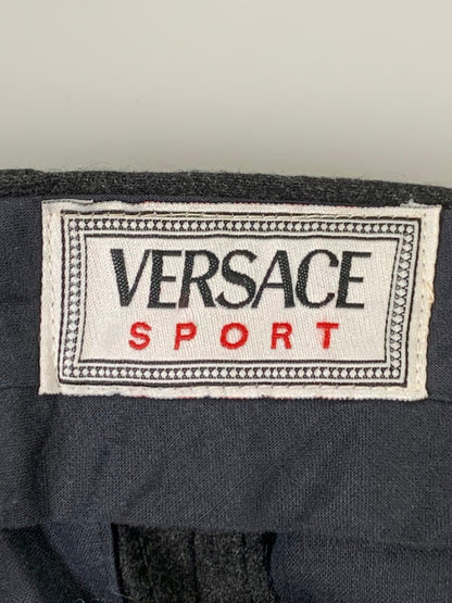 【中古品】【メンズ】 VERSACE SPORT ヴェルサーチェ スポーツ ウールスラックス メンズ ボトムス 152-260322-em-21-min サイズ：48 カラー：ダークグレー 万代Net店