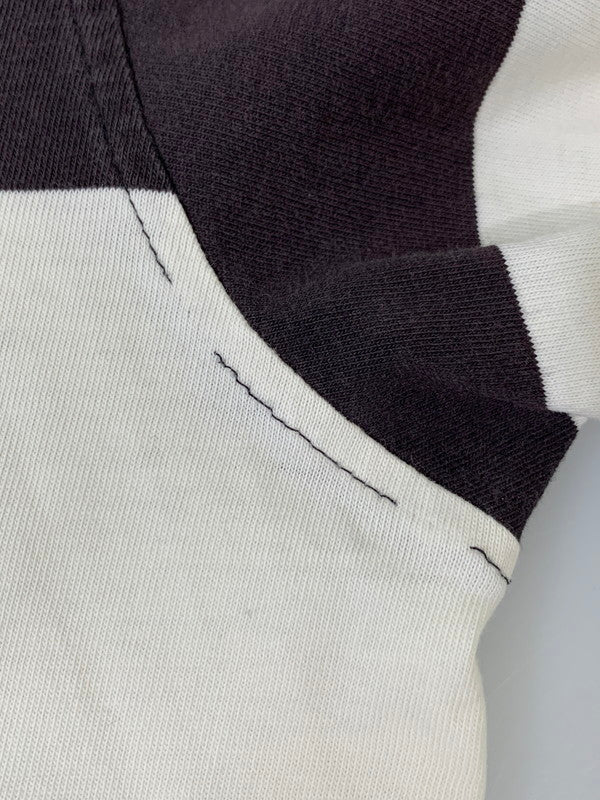 【中古品】【メンズ】 STUSSY ステューシー 90’s BORDER POCKET LS TEE 90年代 ボーダーポケット ロングスリーブティーシャツ トップス 142-260409-SH-45-min サイズ：XL カラー：ダークブラウン/ホワイト 万代Net店