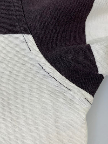 【中古品】【メンズ】 STUSSY ステューシー 90’s BORDER POCKET LS TEE 90年代 ボーダーポケット ロングスリーブティーシャツ トップス 142-260409-SH-45-min サイズ：XL カラー：ダークブラウン/ホワイト 万代Net店