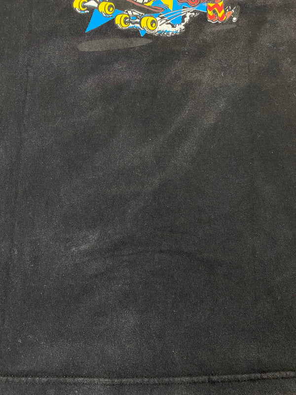 【中古品】【メンズ】 SANTA CRUZ サンタクルーズ 00S JIM PHILLIPS TEE Tシャツ トップス 146-260125-zi-17-min サイズ：M カラー：ブラック 万代Net店