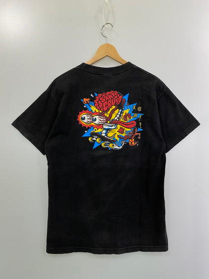 【中古品】【メンズ】 SANTA CRUZ サンタクルーズ 00S JIM PHILLIPS TEE Tシャツ トップス 146-260125-zi-17-min サイズ：M カラー：ブラック 万代Net店